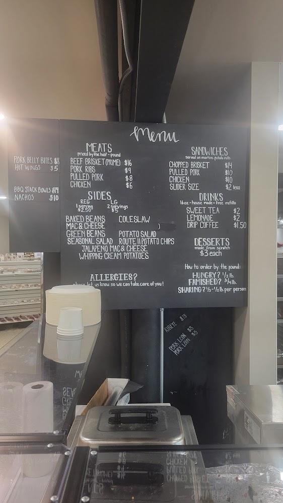 Back 40 BBQ & Bakery Menu image 2